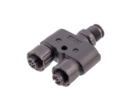 M12 Y型转接器 PSS型 塑胶款}