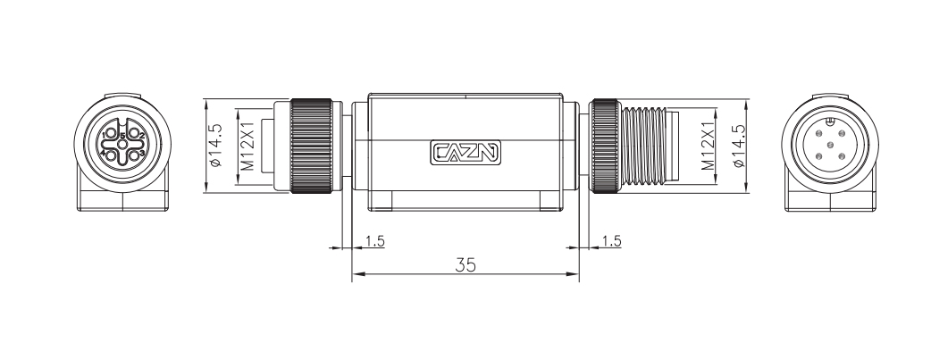 尺寸- 型转接器 M12-M12 PS型 塑胶款-3.jpg